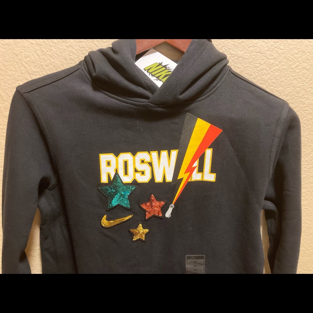 New Nike Roswell Rayguns Hoodie Jacket Youth - Picture 9 of 9